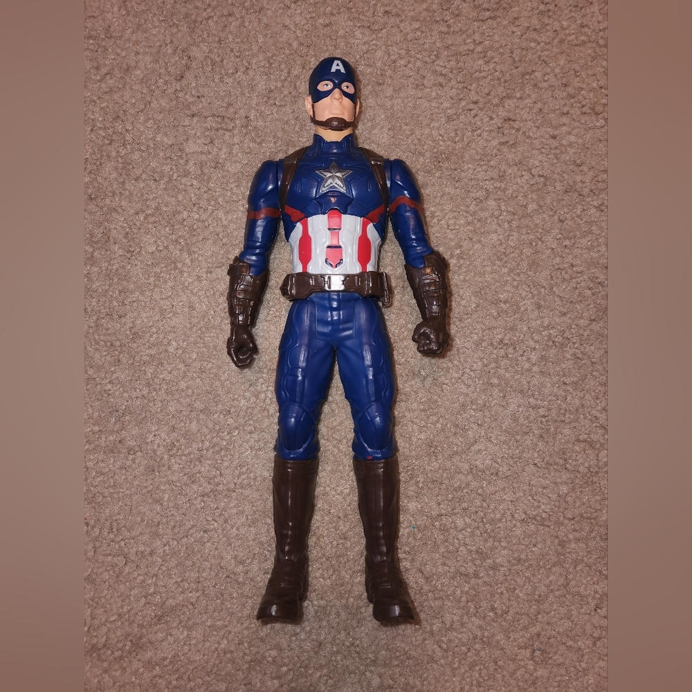 Talking captain America action figure